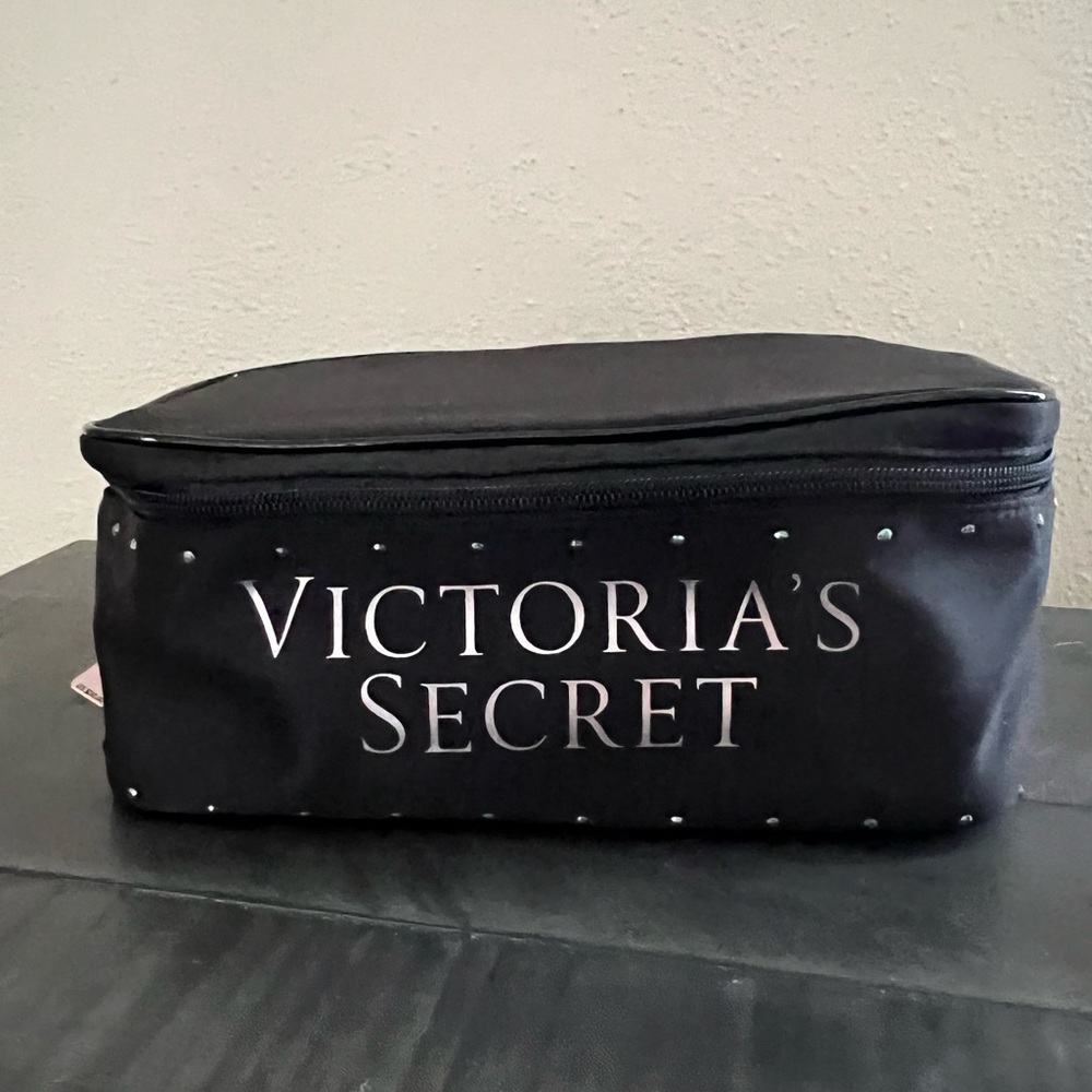 Victoria's Secret Bling Train Case Cosmetic Bag NWT